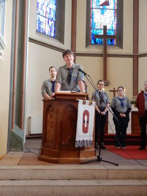 Jubiläumsgottesdienst - 50 Jahre Stamm Götz von Berlichingen